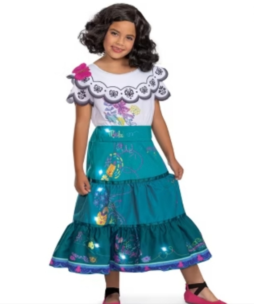 Girls Disney Encanto Mirabel Costume